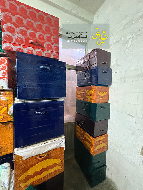 صندوقچه فلزی فانتزی