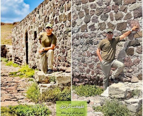 نمای بیرونی کاروانسرای پیچ بن