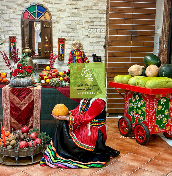 گاری سنتی برای دکور