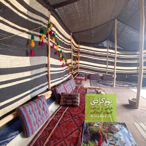 تامین سیاه چادر و لوازم عشایری بومگردی