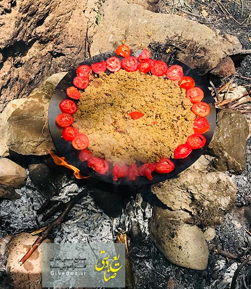 ساج نان پزی سنگی