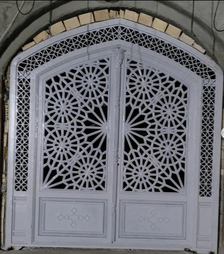 در و پنجره آهنی جدید گره چینی