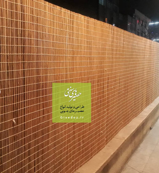 تراس حصیر چوبی برای بالکن