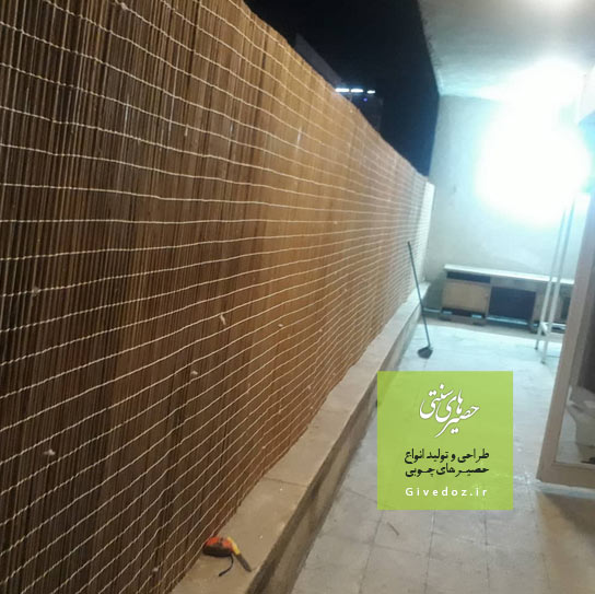 حصیر چوبی برای تراس