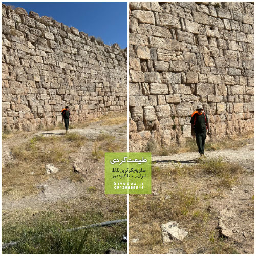 قلعه تخت سلیمان آذربایجان غربی