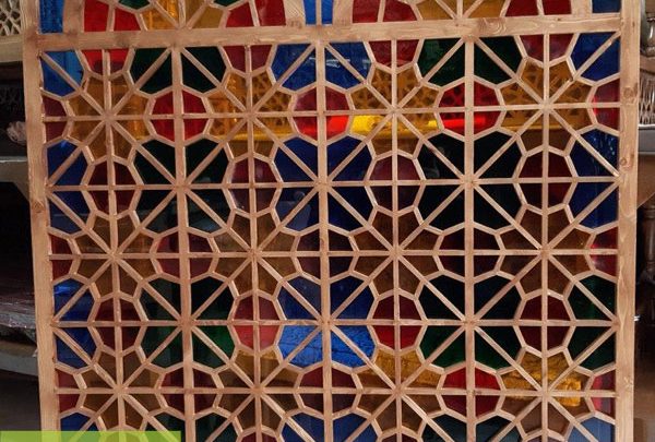 خرید پنجره گره چینی چوبی