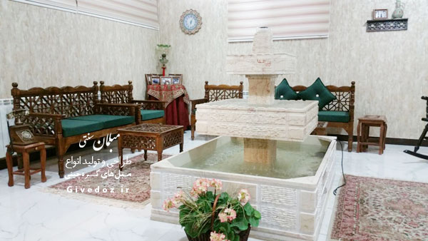 مبل سنتی طرح گره چینی