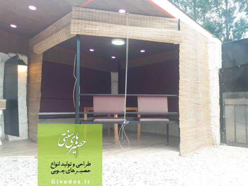 روش نصب حصیر چوبی