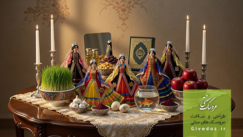 عروسک سفره هفت سین 1404