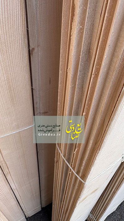 دیوارپوش چوبی طبیعی