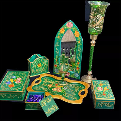 جعبه یادگاری چوبی دست ساز برای هدیه