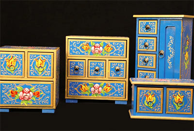 جعبه خاطرات چوبی شیک و فانتزی