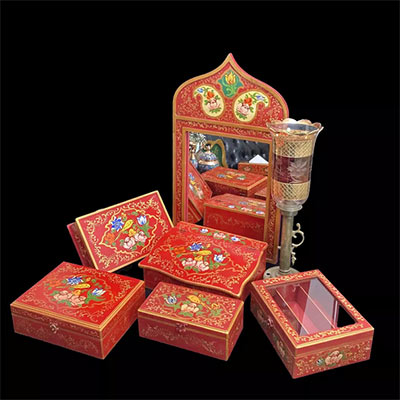 جعبه چوبی برای نگهداری خاطرات و یادگاریها