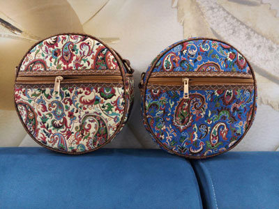 کیف دایره ای ترمه